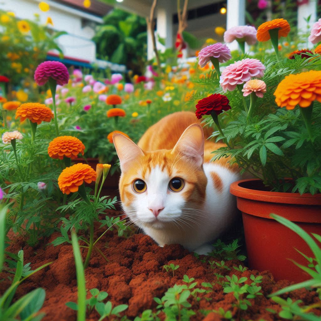 How to Keep Cats from Pooping in Flower Beds: Effective Solutions and Tips